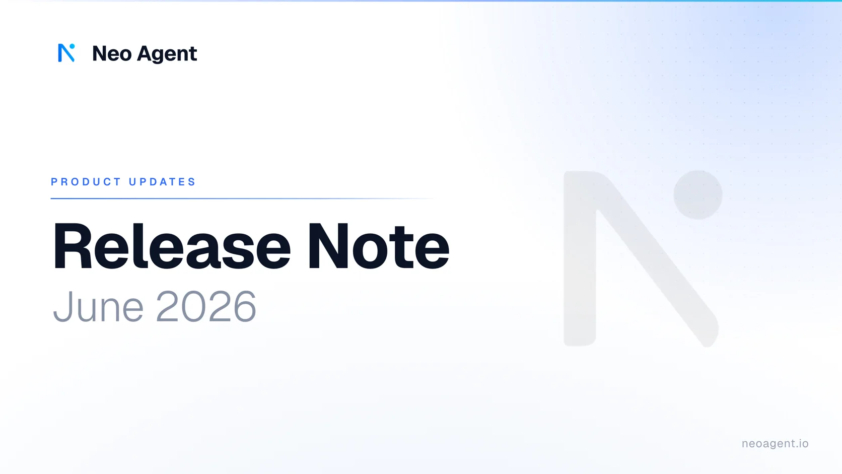 Release Note | June 2026